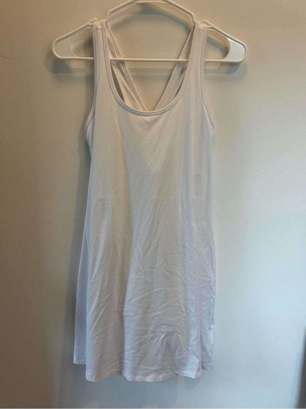 Gap athletic White Racerback Tank Dress